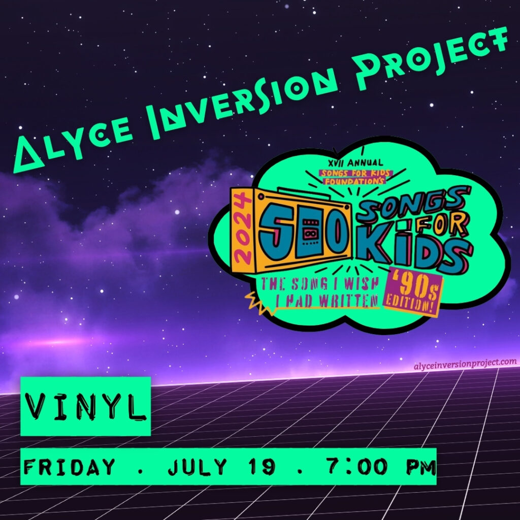 Alyce Inversion Project performs on 7-19-2024 for the 500 Songs For Kids Benefit Concert